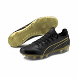 Puma King Pro FG Chaussures de soccer à crampons Noir/Or paire