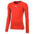 Puma Liga Baselayer à manches longues adulte rouge