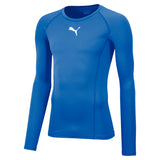 Puma Liga Baselayer à manches longues adulte bleu