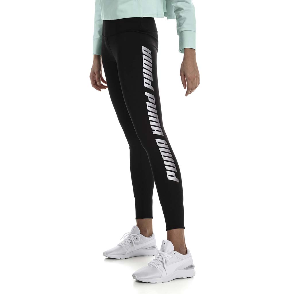 Puma Modern Sports Foldup leggings sport pour femme noir lv2