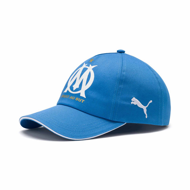 Casquette-puma-team-OM-bleu