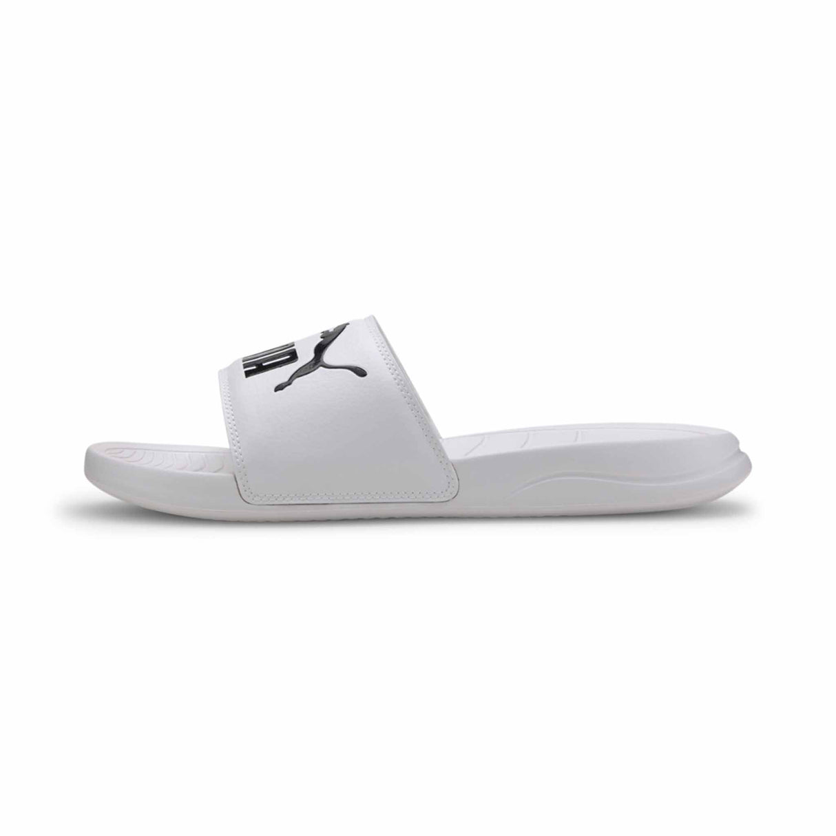 Puma Popcat 20 Sandales slides unisexe blanc vue de côté