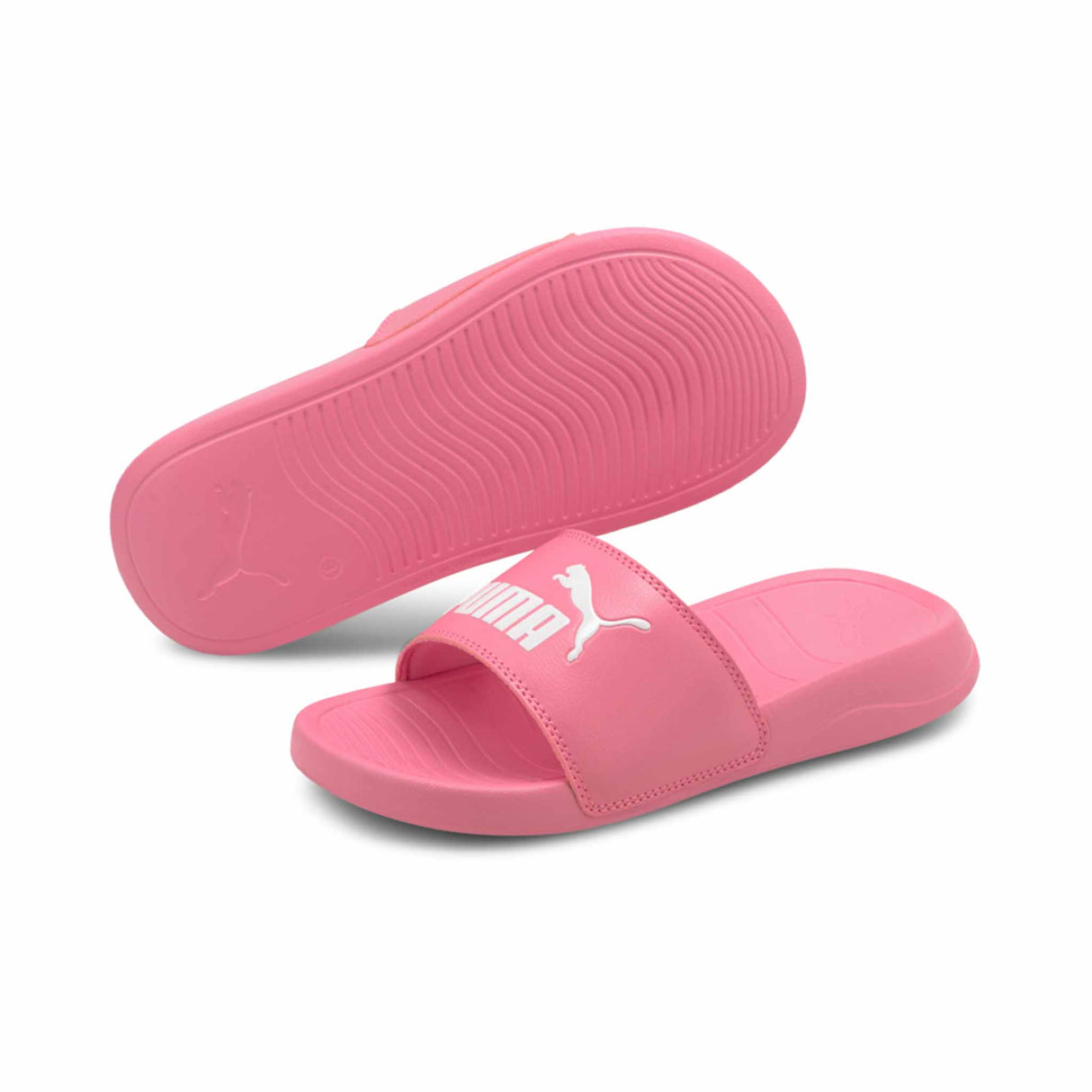 Puma Popcat 20 JR Sandales slides unisexe pour enfant rose paire