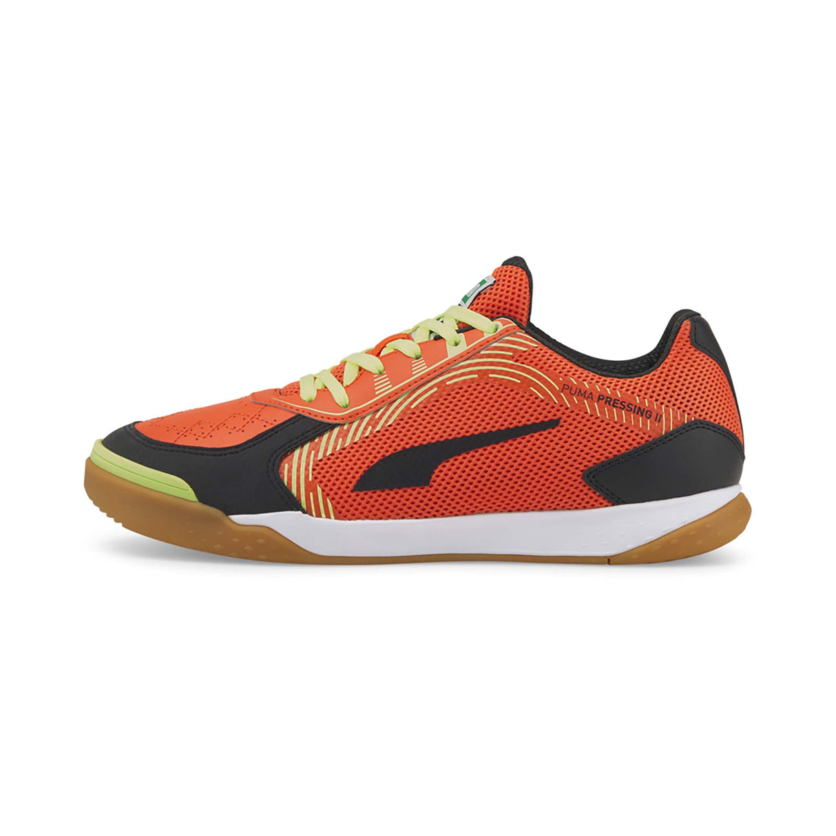 Puma Pressing II chaussures de soccer intérieur cherry tomato black