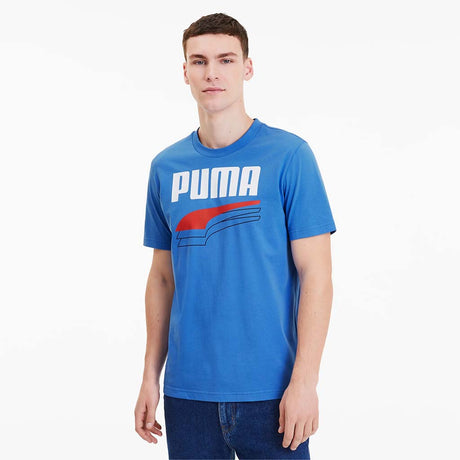 Puma Rebel Bold t-shirt pour homme bleu