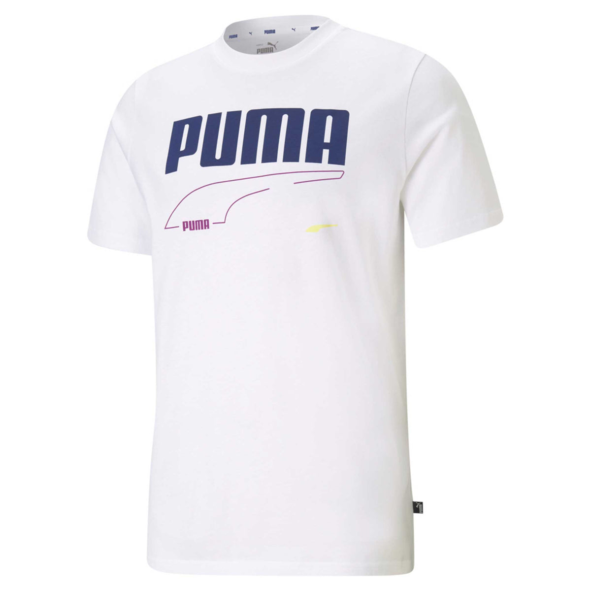 T-shirt pour homme Puma Rebel Tee Blanc
