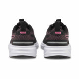 Puma Scorch Runner JR noir rose Chaussures de course à pied pour enfant talons