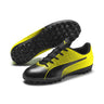 Puma Spirit II TT junior turf soccer shoes black yellow