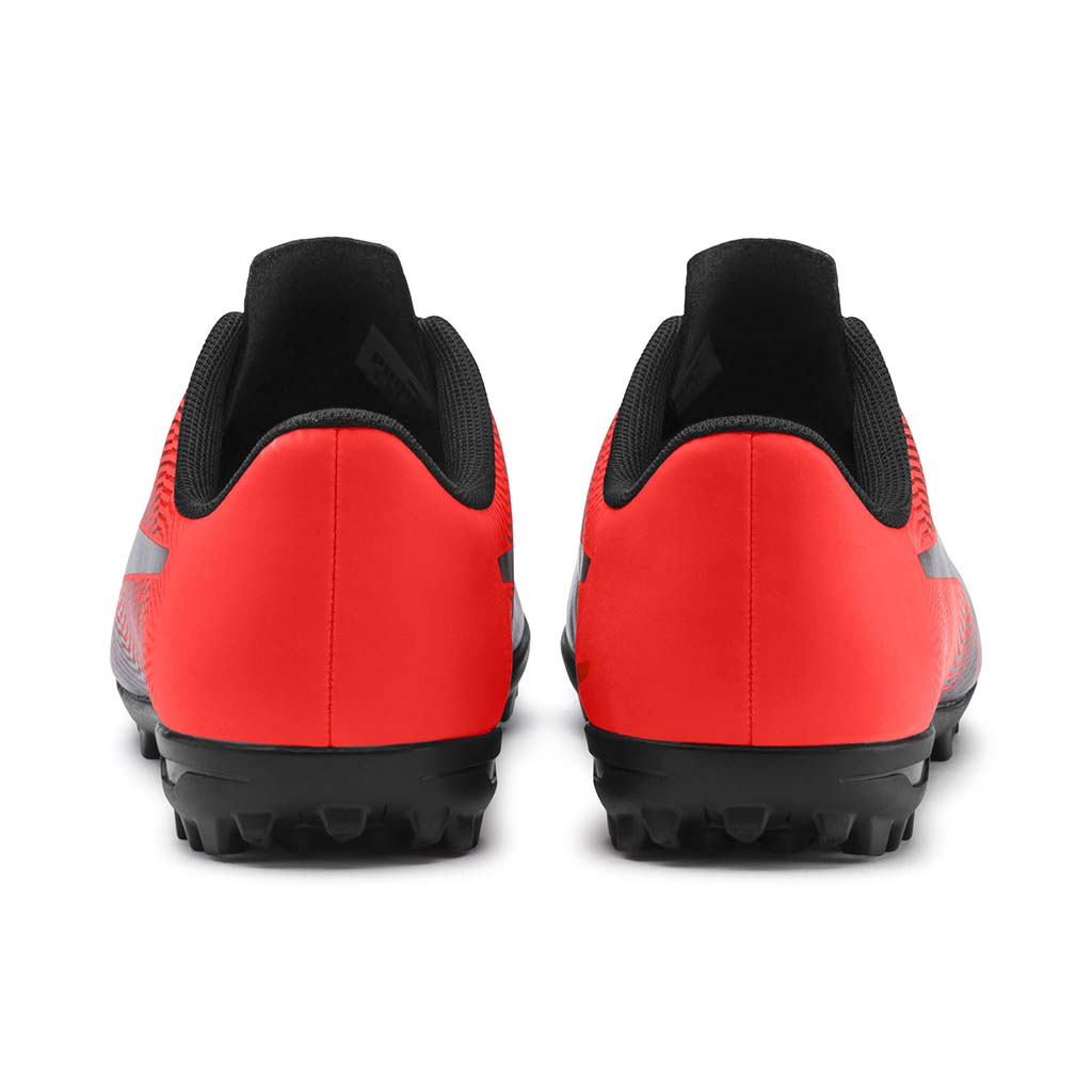 Puma Spirit II TT junior turf soccer shoes black red rv