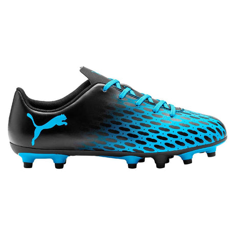 Puma Spirit III FG Junior chaussure de soccer enfant noir bleu