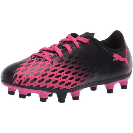 Puma Spirit III FG Junior chaussure de soccer enfant noir violet