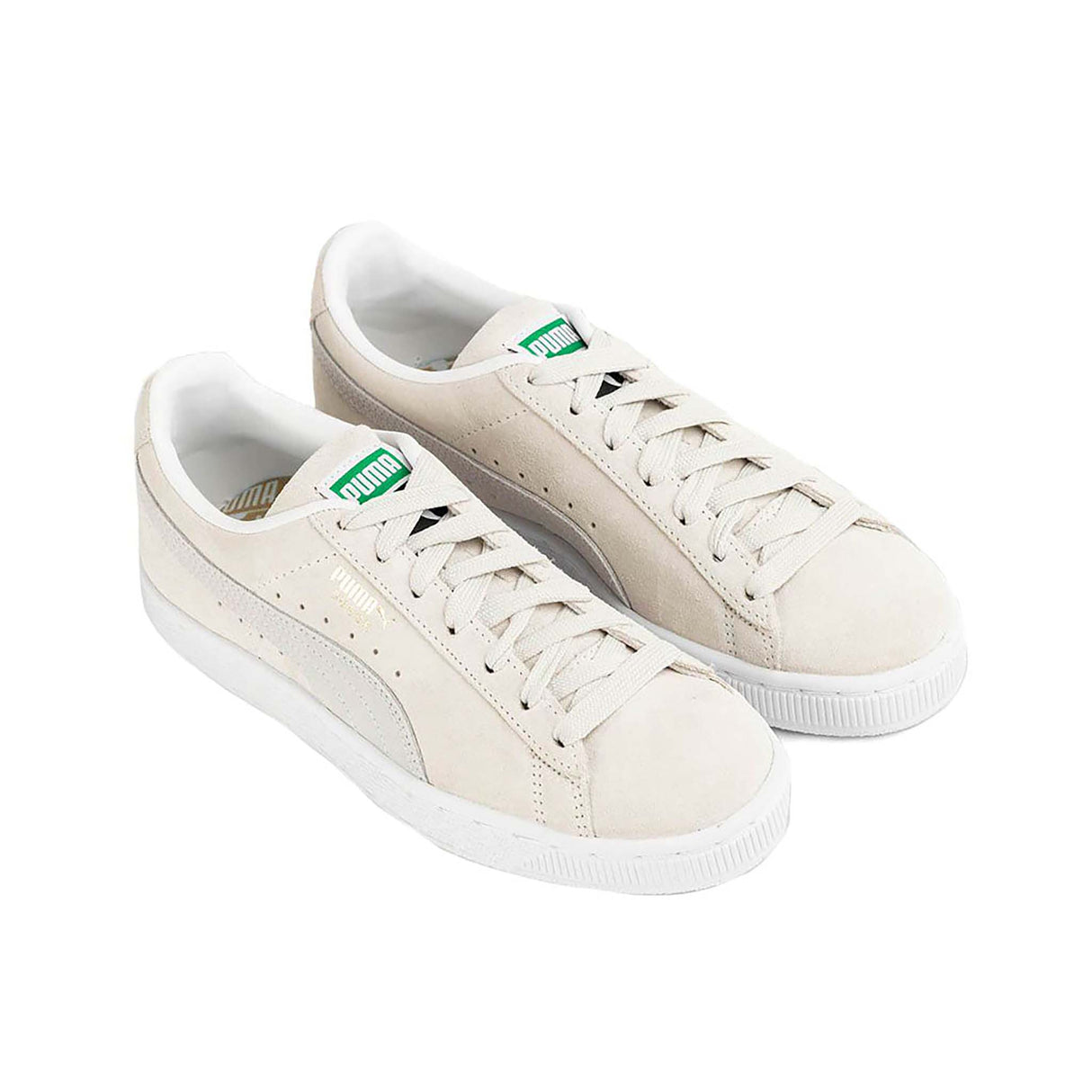 Puma Suede Classic XXI chaussure pour femme marshmallow white paire