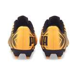 Puma Tacto II FG/AG Junior souliers soccer crampons orange noir enfant talons