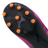 Puma Tacto II FG/AG Junior souliers soccer crampons rose noir enfant detail