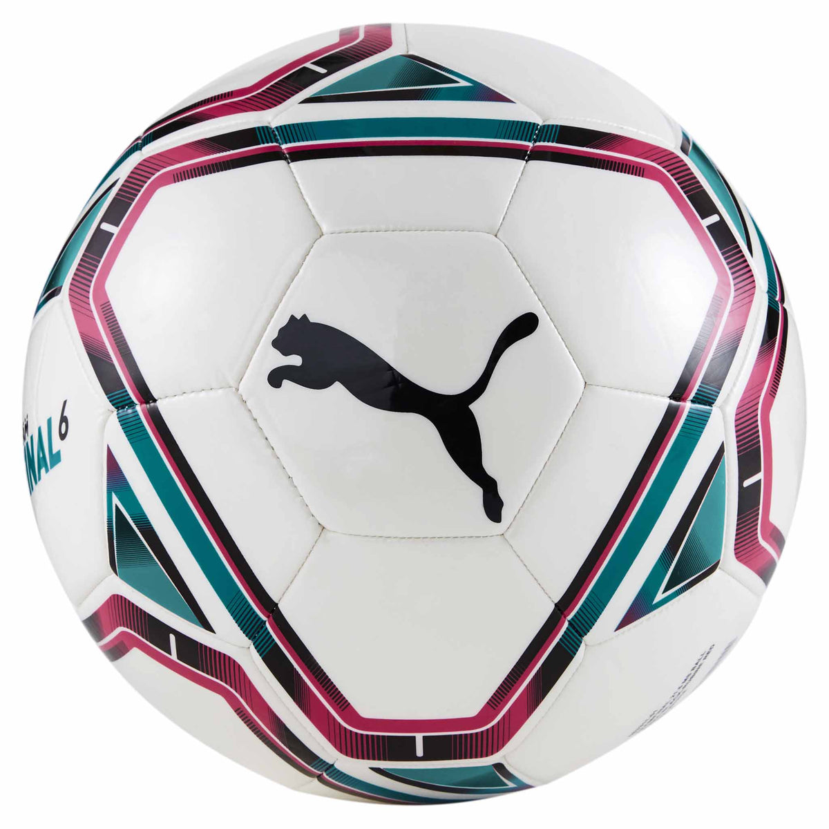 Ballon de soccer Puma TeamFinal 21.6 MS Blanc/Rose/Turquoise