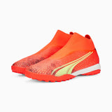 Puma Ultra Match Laceless TT souliers de soccer turf adulte fiery coral fizzy light paire