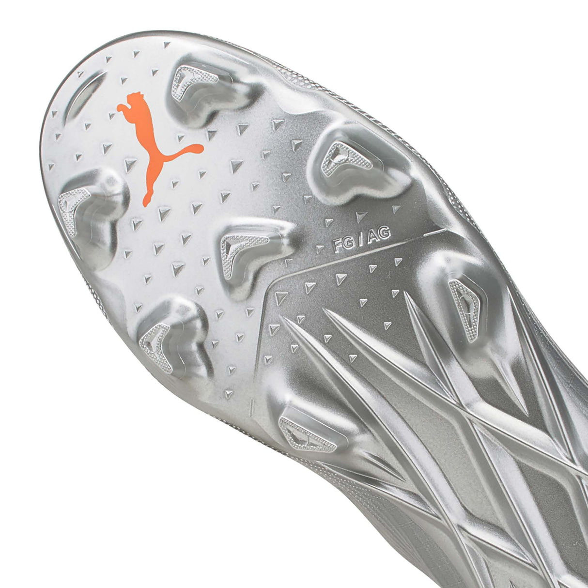 Puma Ultra 1.4 FG/AG chaussures de soccer diamond silver neon citrus crampons