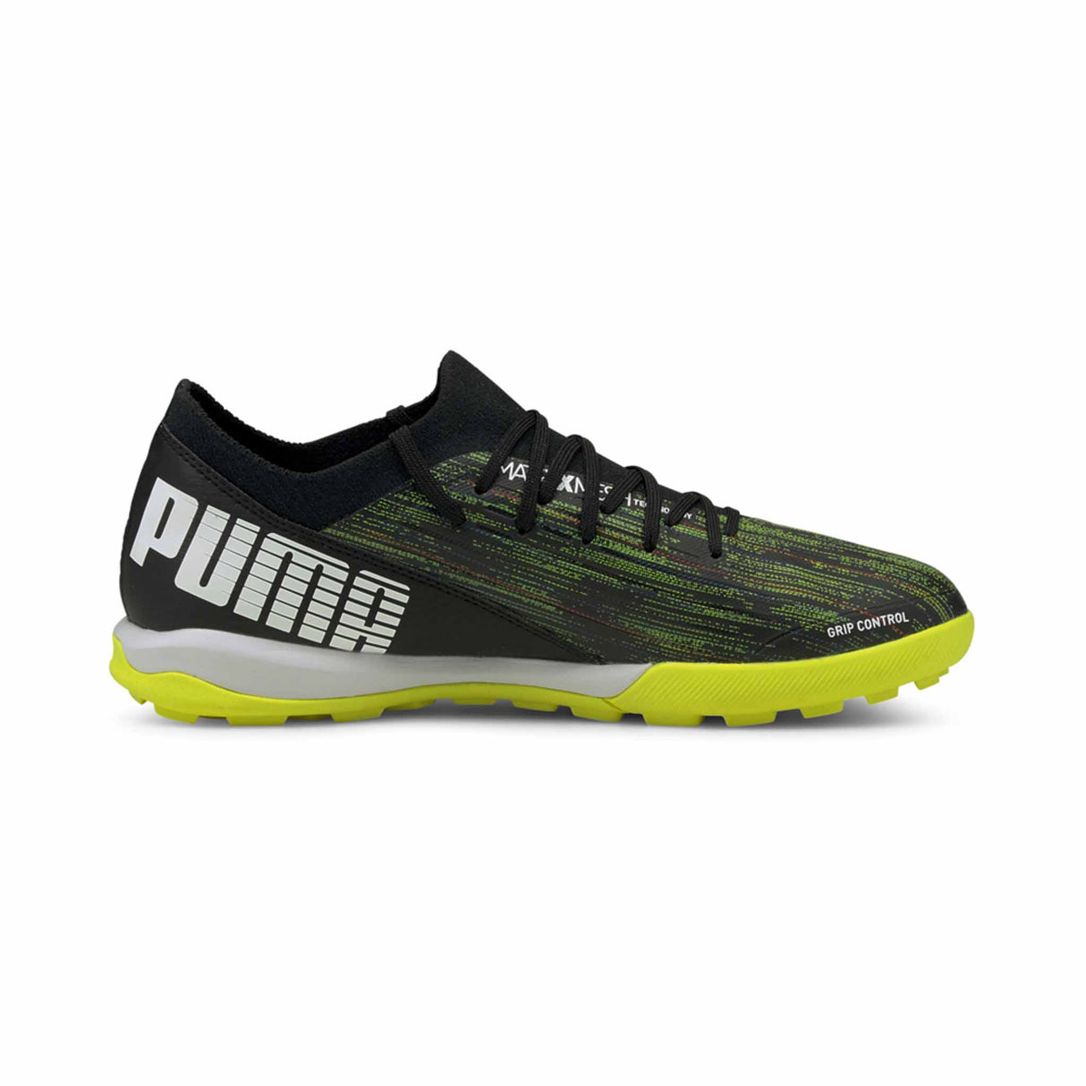 Puma Ultra 3.2 TT chaussures de soccer turf - Puma Black / Puma White / Yellow Alert - côté