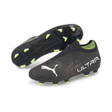 Puma Ultra 3.4 FG/AG souliers de soccer junior black white fizzy paire