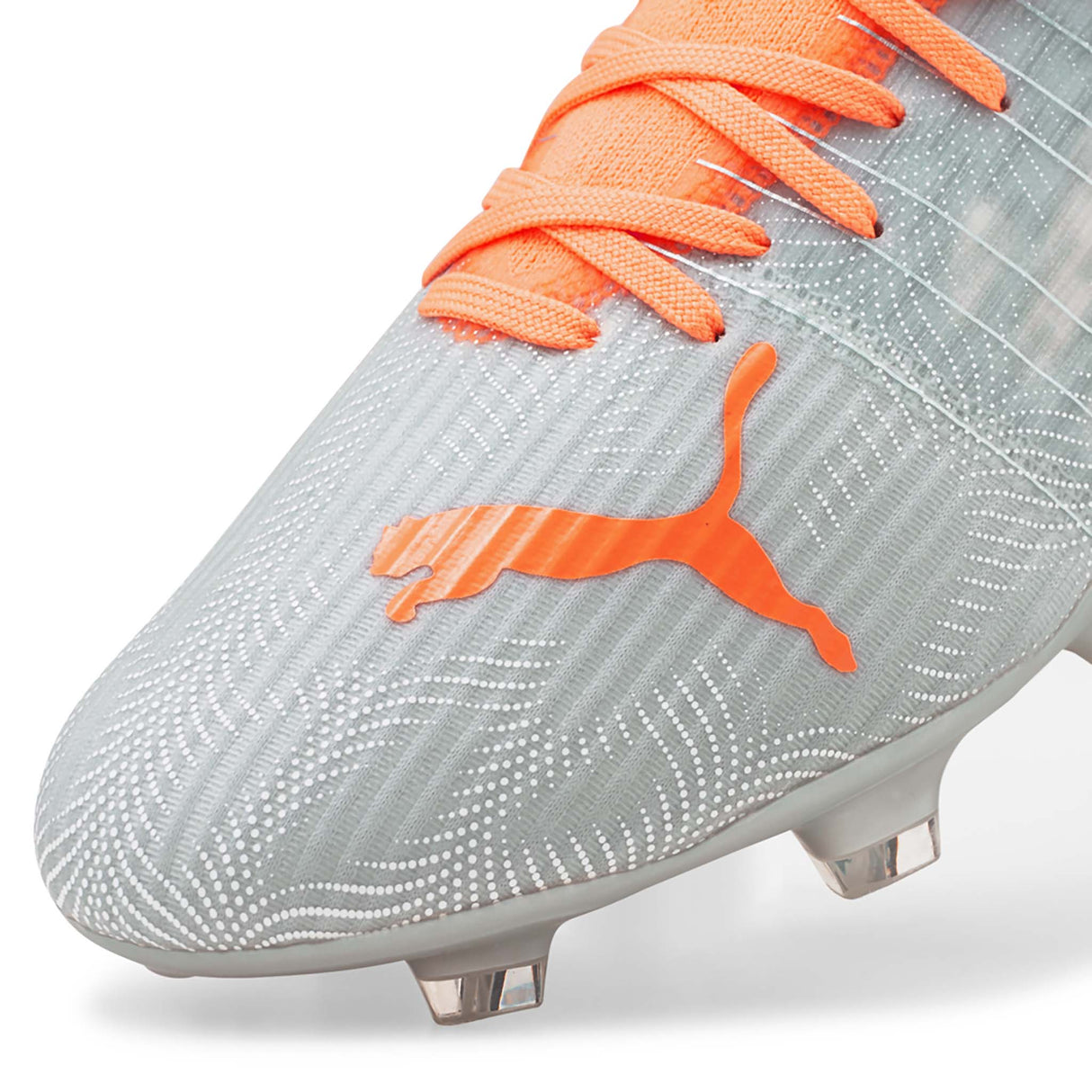 Puma Ultra 3.4 FG/AG chaussures de soccer adulte diamond silver orange pointe