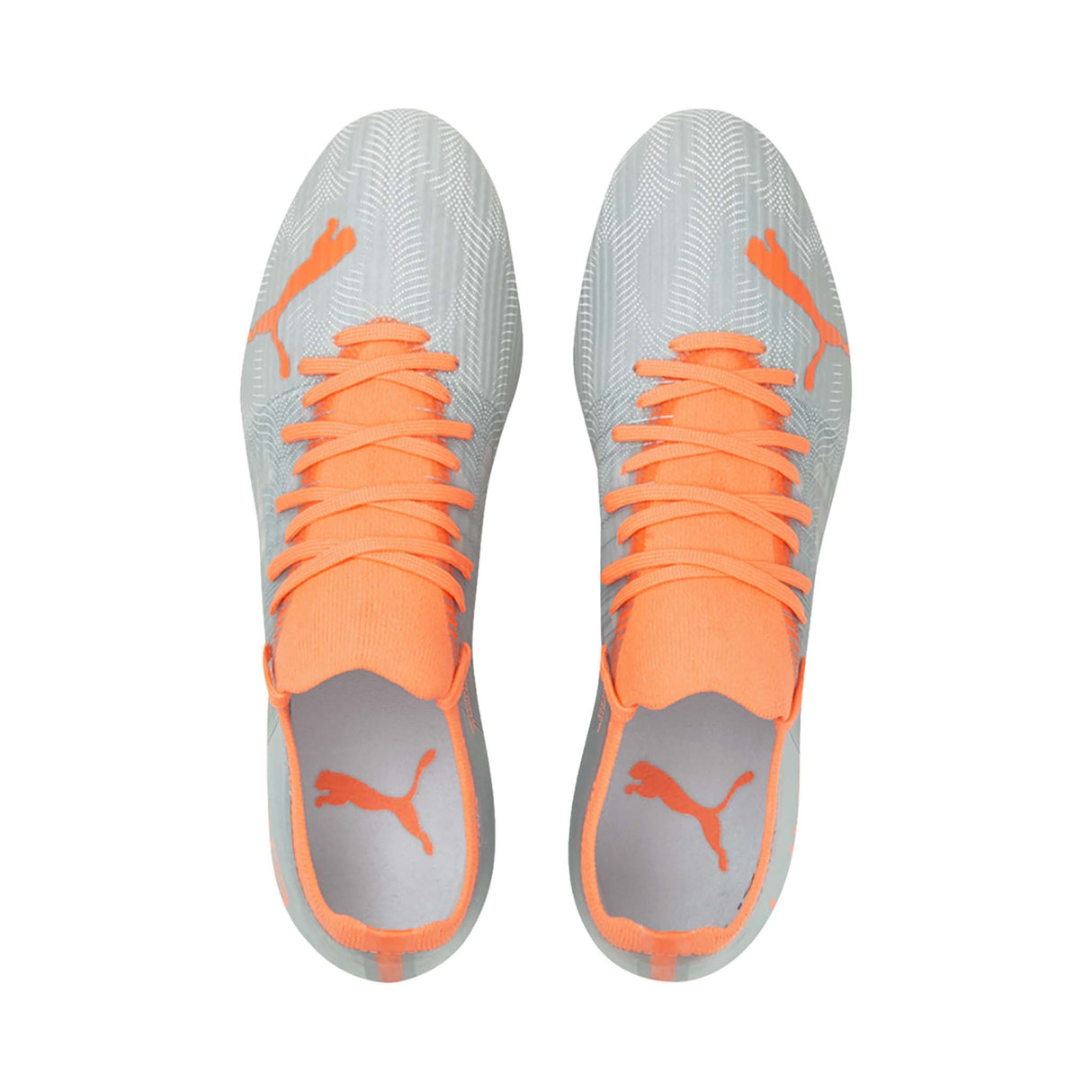 Puma Ultra 3.4 FG/AG chaussures de soccer adulte diamond silver orange empeigne