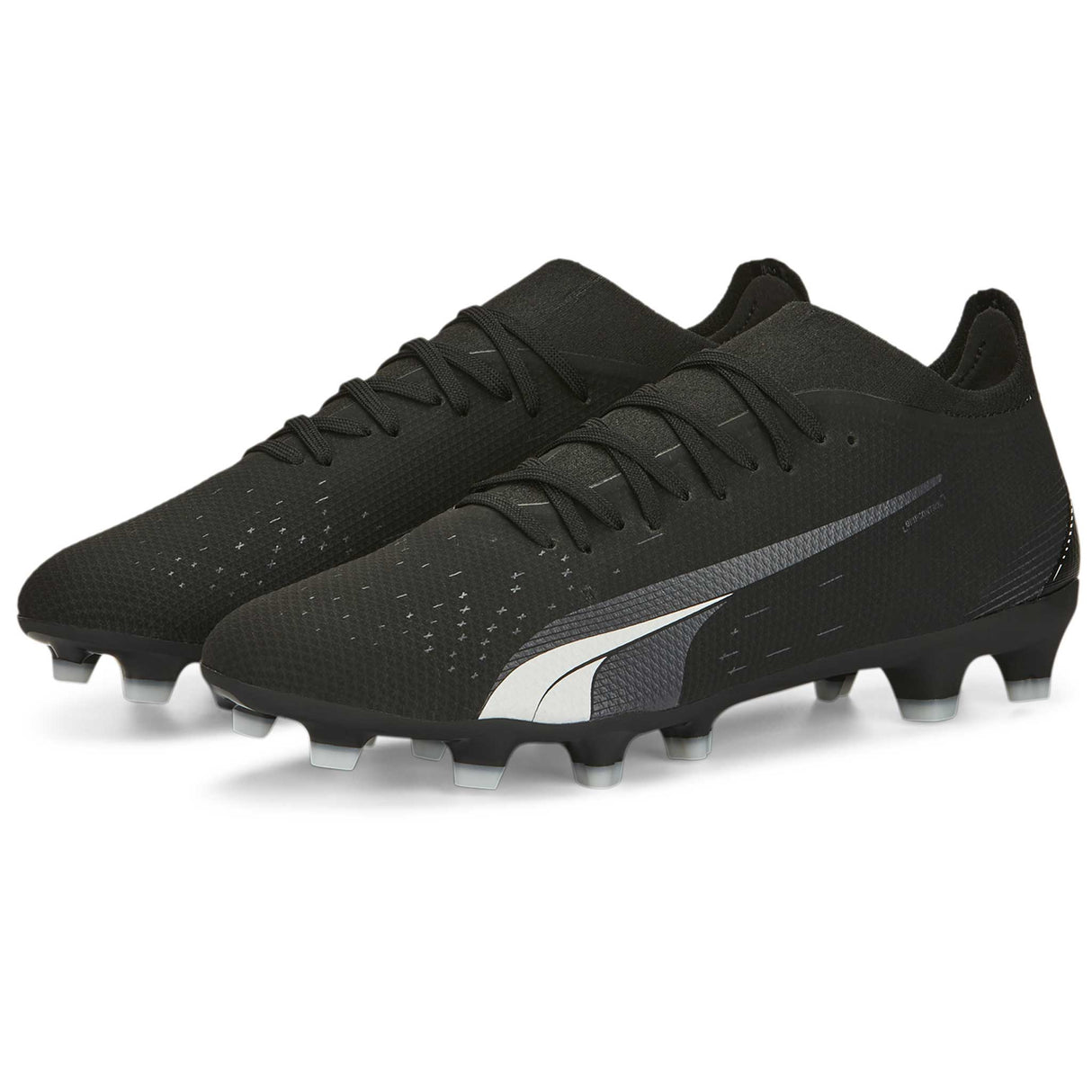 Puma Ultra Match FG/AG chaussures de soccer a crampons - Puma Black / Puma White