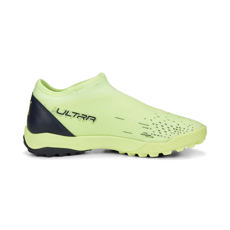 Souliers de soccer Puma Ultra Match Laceless TT turf junior fizzy light parisian night lateral