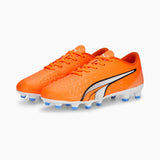 Puma Ultra Play FG/AG souliers soccer crampons enfant paire- ultra orange