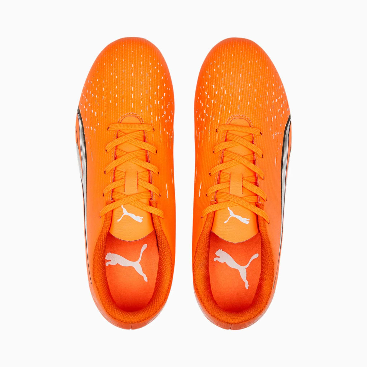 Puma Ultra Play FG/AG souliers soccer crampons enfant empeigne- ultra orange