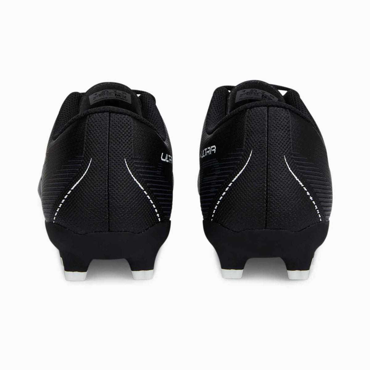 Puma Ultra Play FG/AG souliers soccer crampons enfant talons- noir
