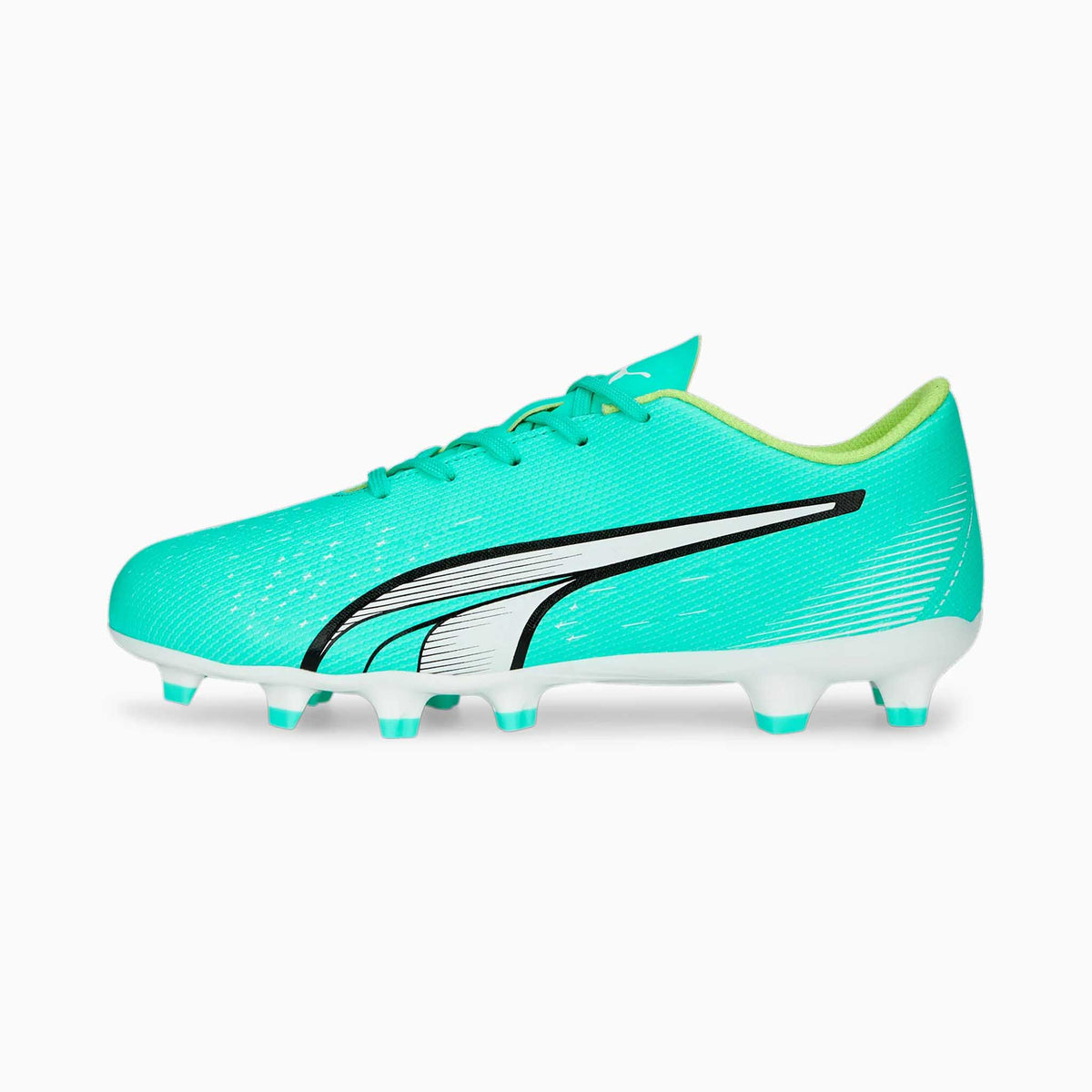 Puma Ultra Play FG/AG souliers soccer crampons enfant- electric peppermint
