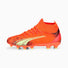 Puma Ultra Pro FG/AG souliers de soccer enfant fizzy coral fizzy light black
