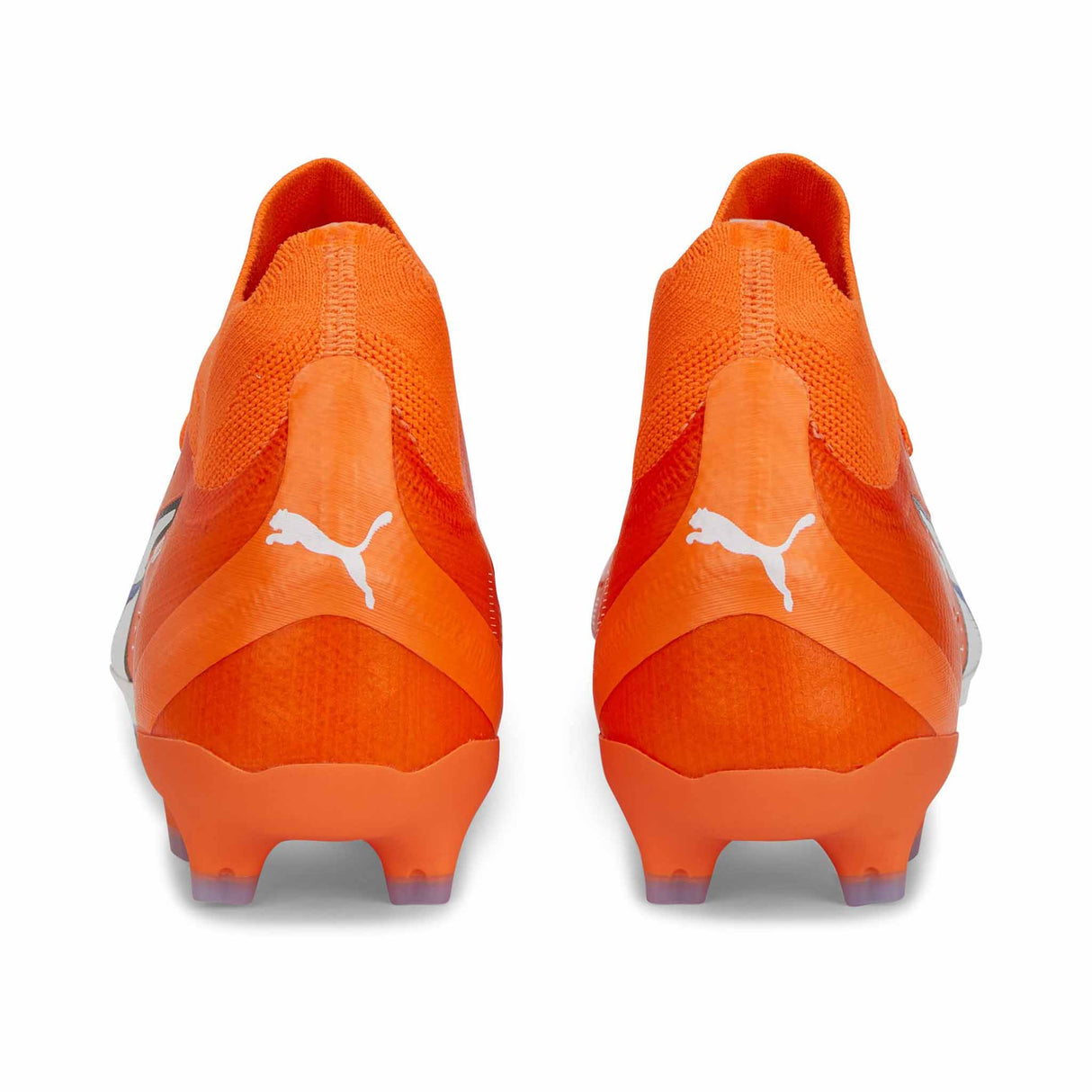 Puma Ultra Pro FG/AG chaussures de soccer a crampons - Ultra Orange / Puma White / Blue Glimmer