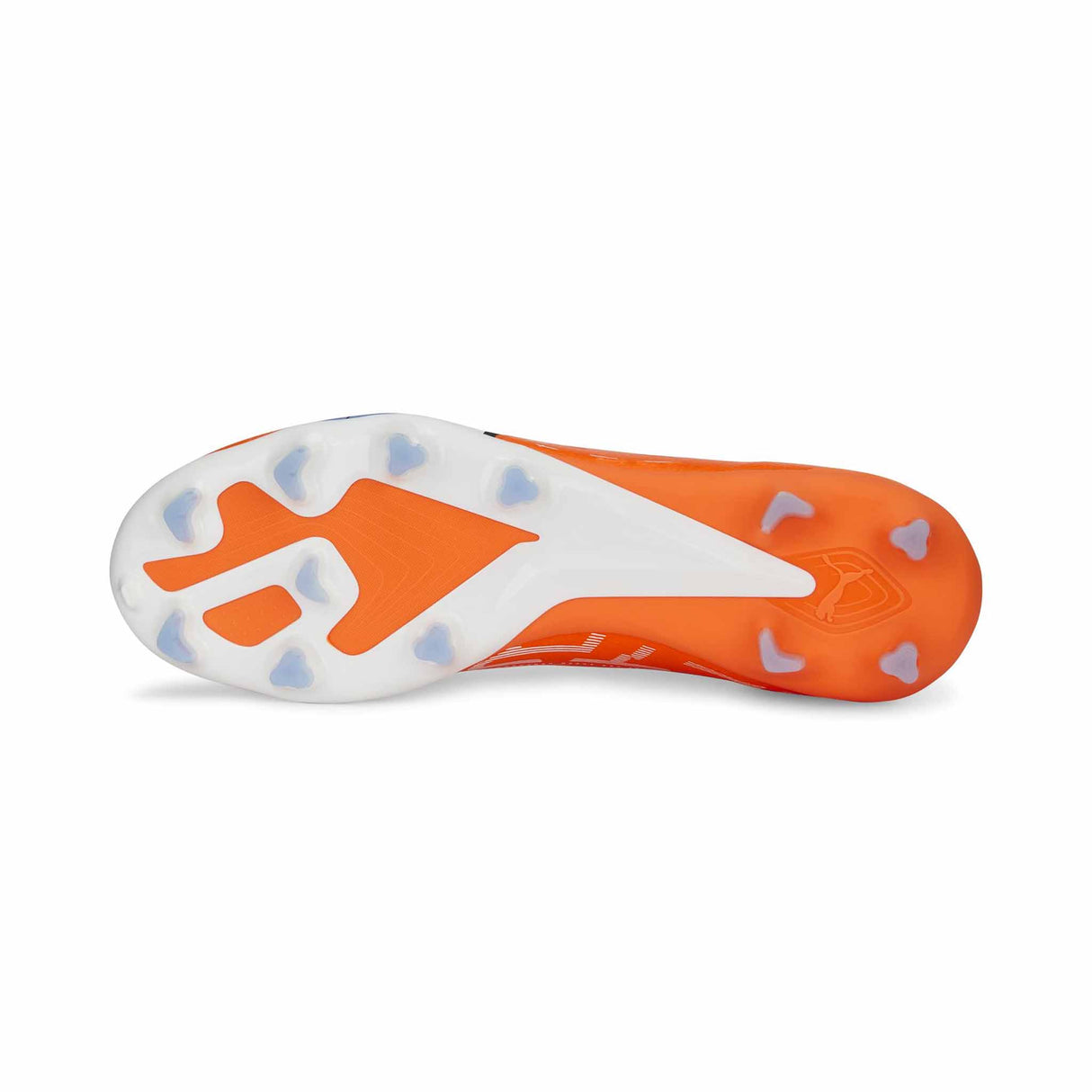 Puma Ultra Pro FG/AG chaussures de soccer a crampons - Ultra Orange / Puma White / Blue Glimmer