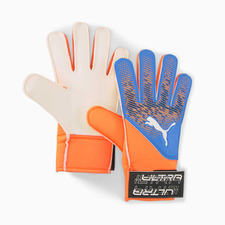 Puma Ultra Grip 4 RC gants de gardien de soccer junior -orange bleu