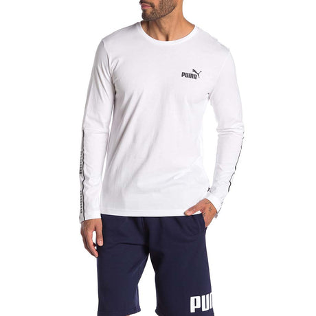 Puma Amplified chandail blanc manches longues pour homme