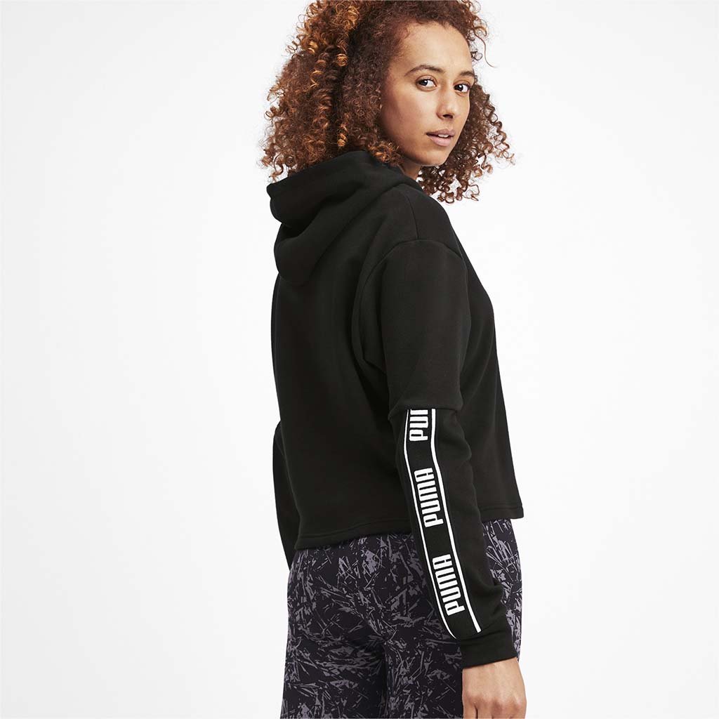 Puma Amplified Women's Cropped Hoodie black lv2