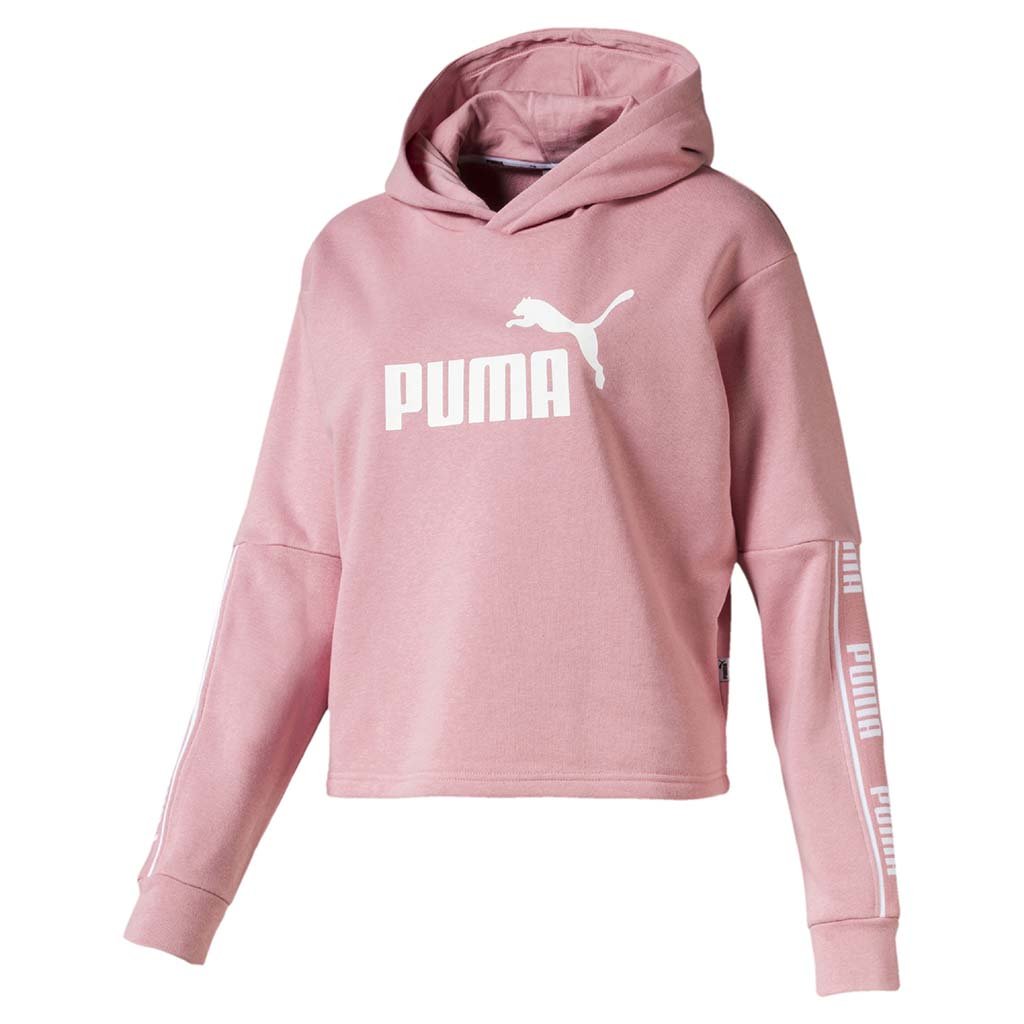 Puma Amplified Women's Cropped Hoodie bridal rose