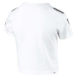 T-Shirt Amplified Logo Fitted pour femme blanc rv