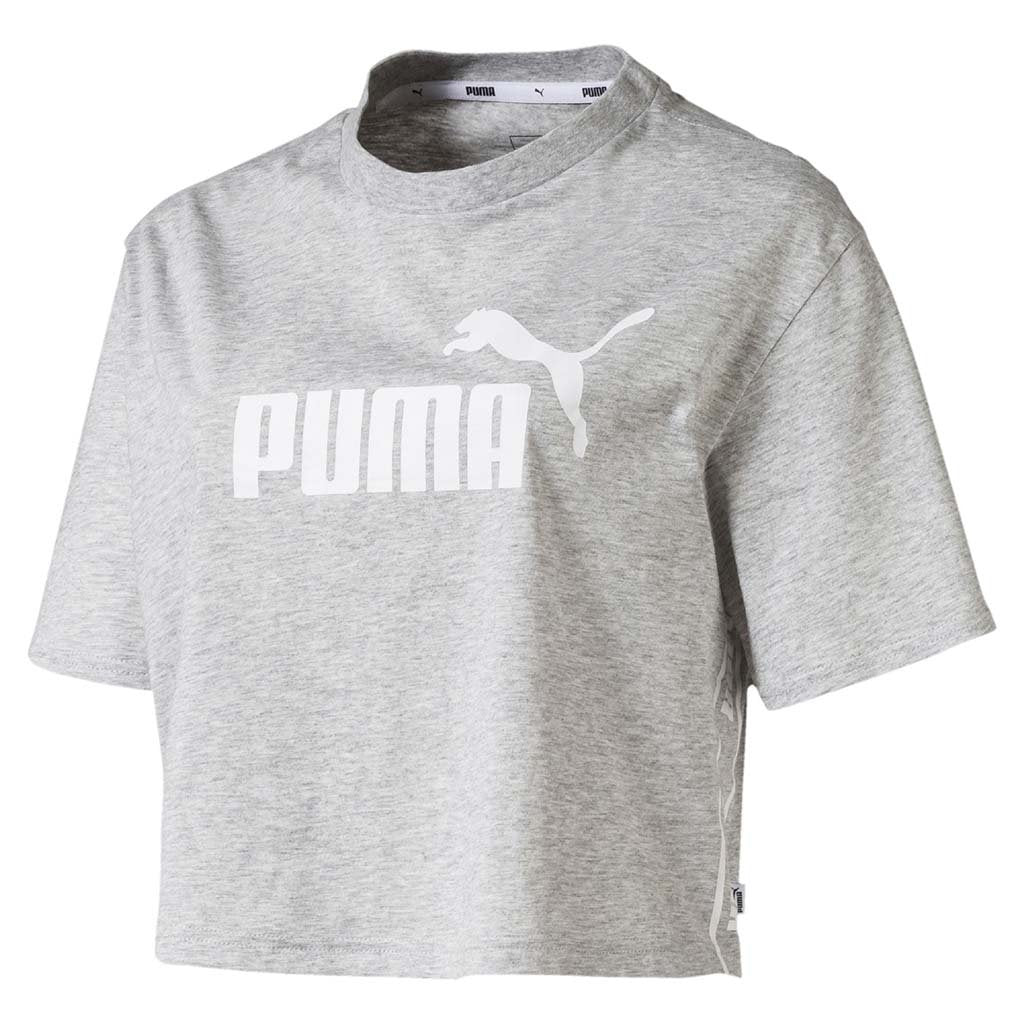 Puma Amplified Women&#39;s Cropped Tee gris