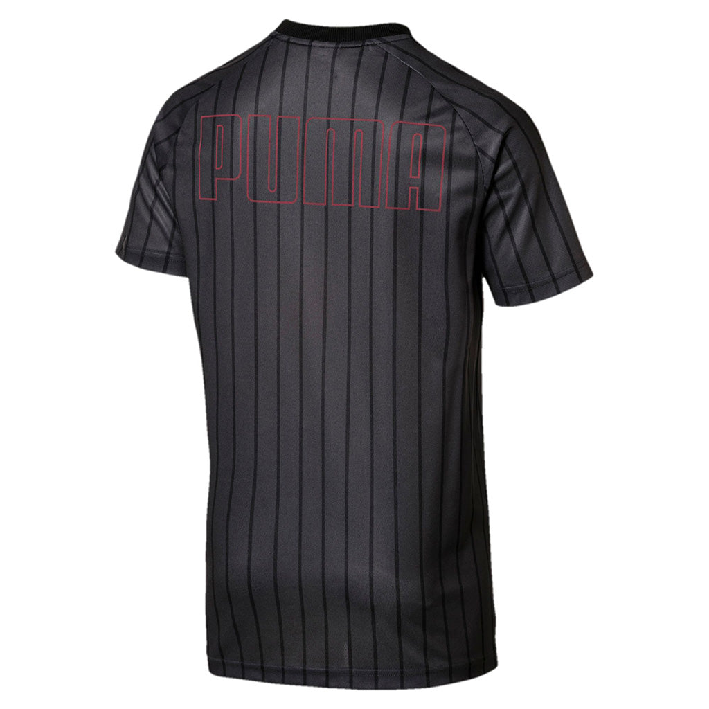 Puma Record Stripe T-shirt sport manches courtes homme rv