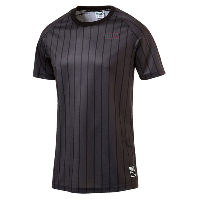 Puma Record Stripe T-shirt sport manches courtes homme