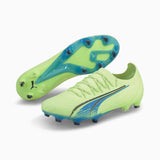 Souliers de soccer Puma Ultra Ultimate FG/AG adulte - fizzy light parisian night paire