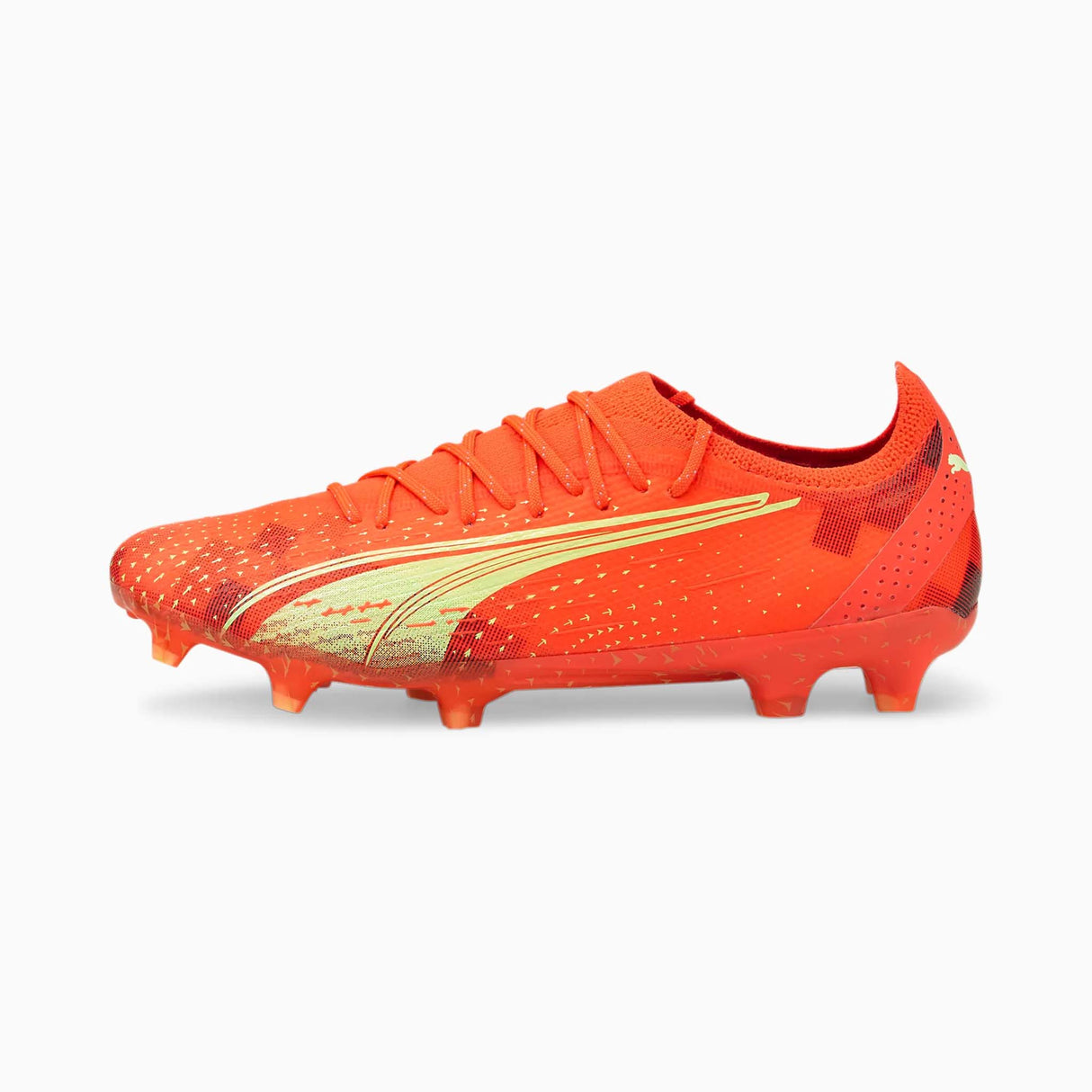 Souliers de soccer Puma Ultra Ultimate FG/AG adulte -fiery coral fizzy light