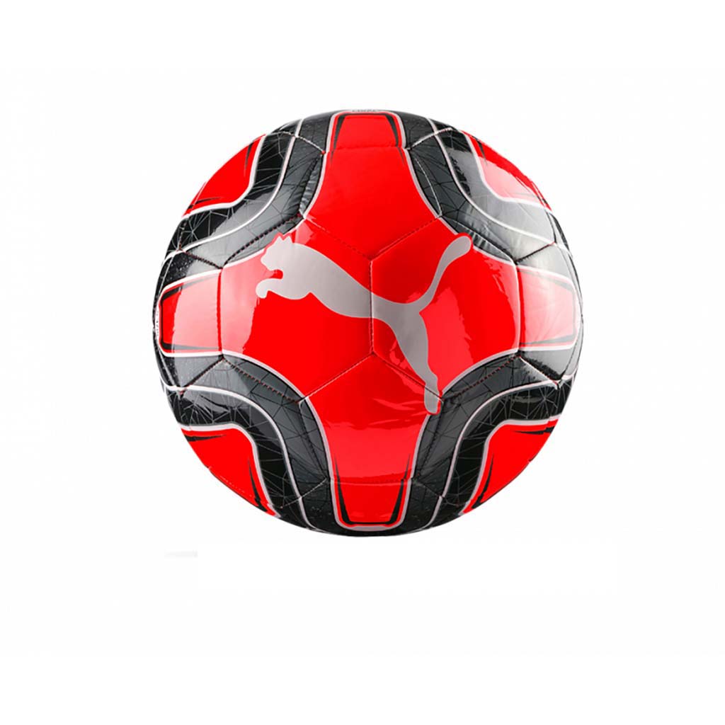 Puma Final 6 MS ballon de soccer rouge gris