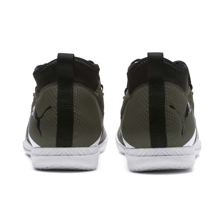 Chaussure de soccer intérieur Puma 365 FF 3 CT Junior futsal vert rv