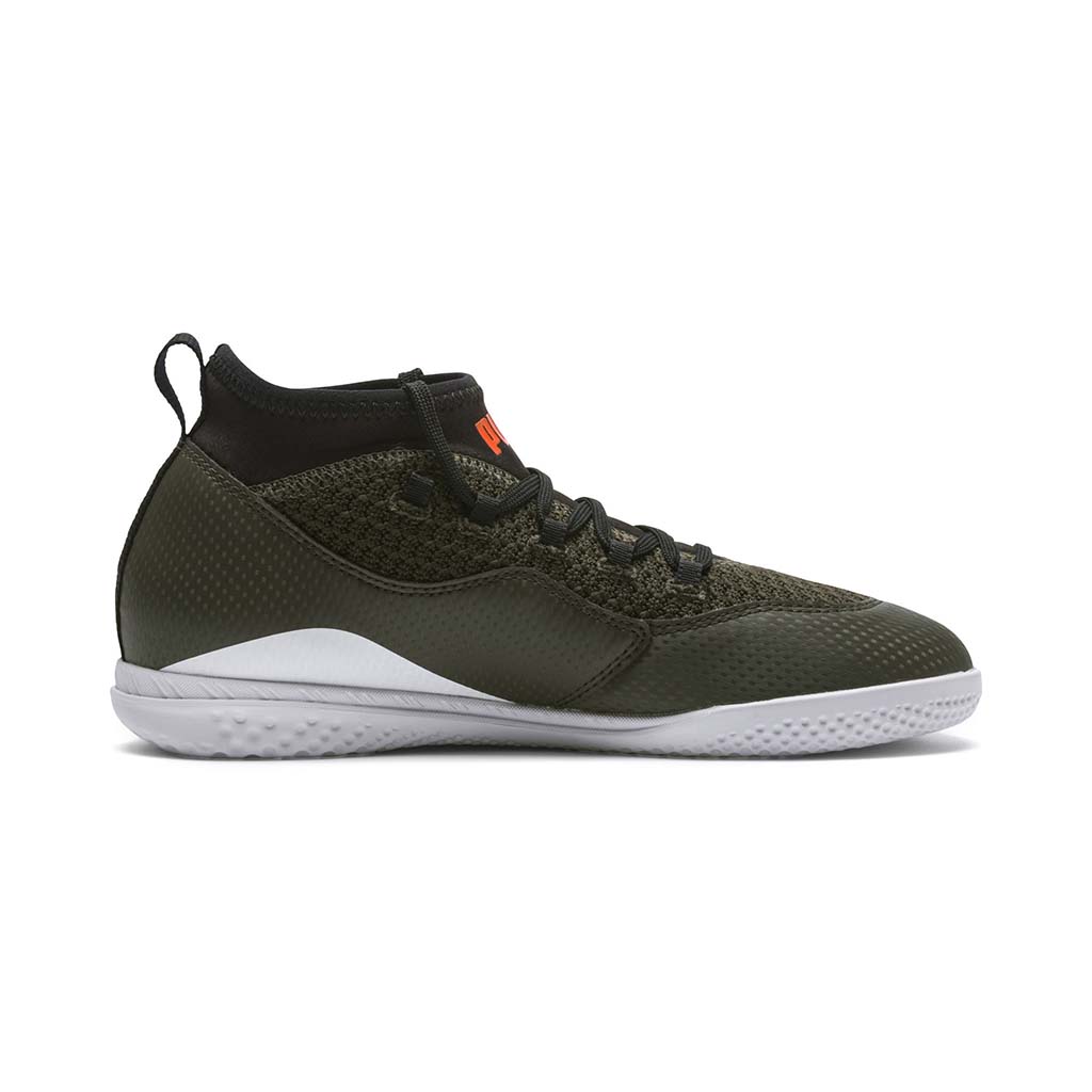 Chaussure de soccer intérieur Puma 365 FF 3 CT Junior futsal vert lv