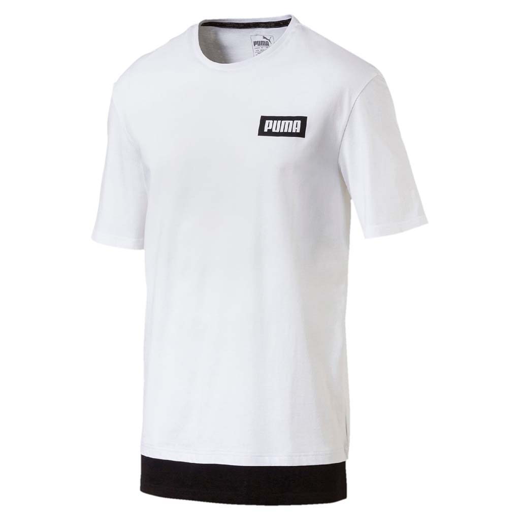 Puma Rebel t-shirt pour homme blanc