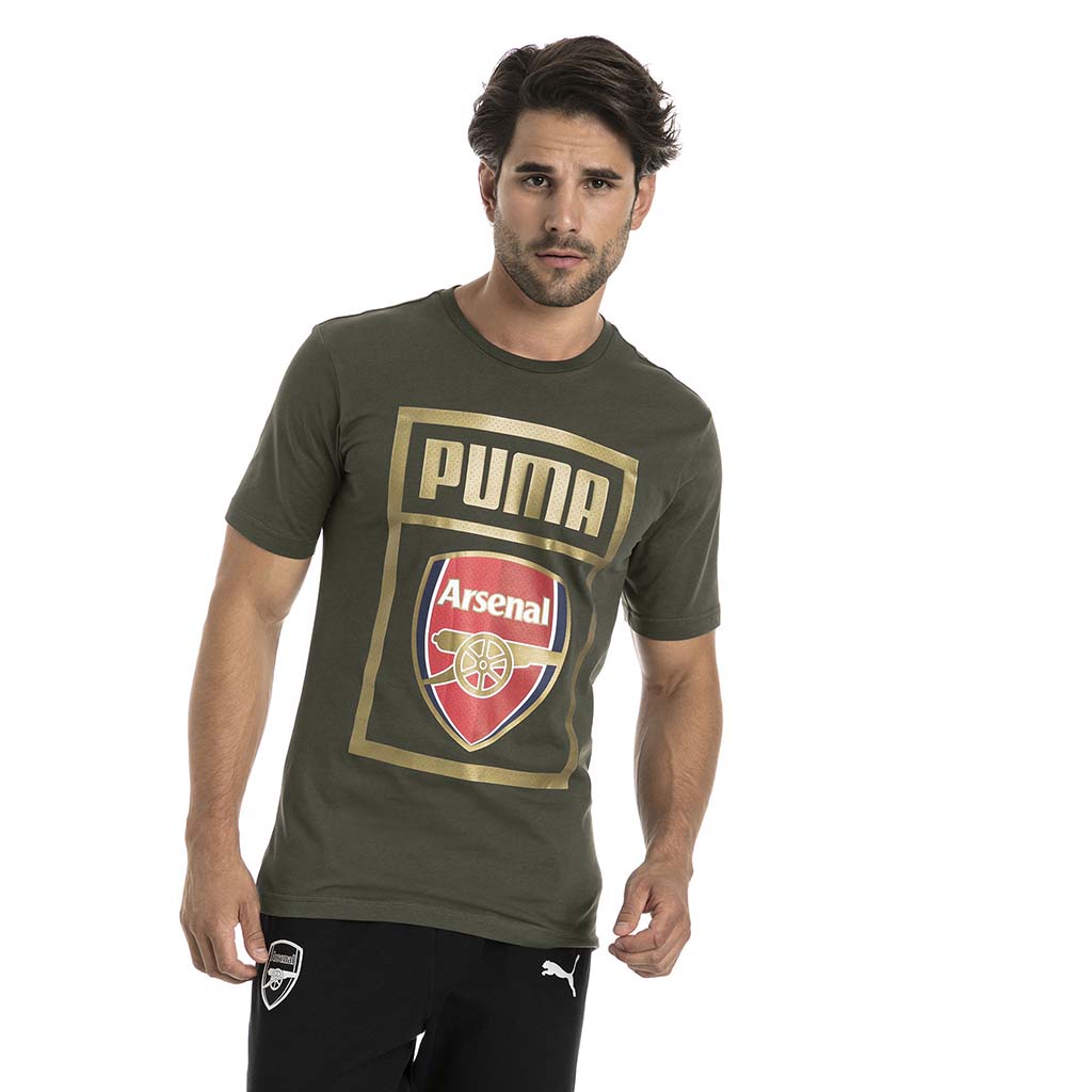 T-shirt Arsenal FC fan en coton Puma lv1