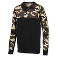 Puma Chandail col rond molletonné Puma Classic Crew Placement pour homme